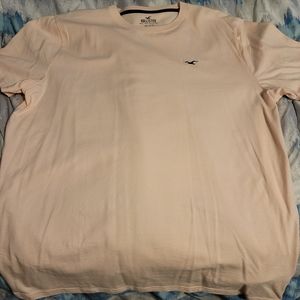 Hollister T-Shirt Large Pink